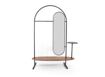 Luxurious mirror with shelf Modern stylish furniture for hallway novelty